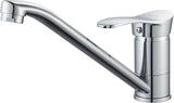BRIMIX Kitchen Faucet with 360° Rotation, Swivel Sink Tap for Kitchen Sink, Durable Chrome Finish Mixer Tap