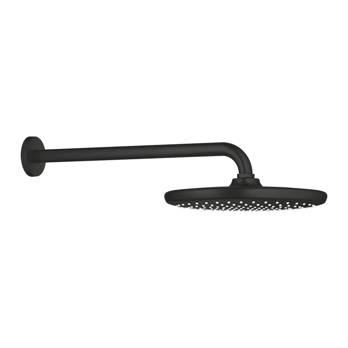 GROHE Concealed Bath & Shower System with Eurosmart Mixer, Tempesta 250 Head Shower & Rainshower Outlet Black Finish)