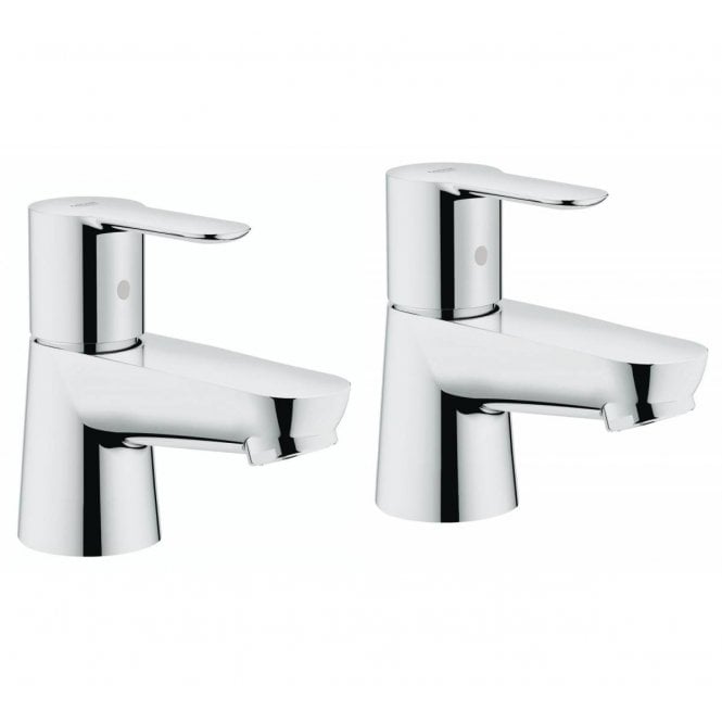Grohe BauEdge Basin Taps Pair 1/2″