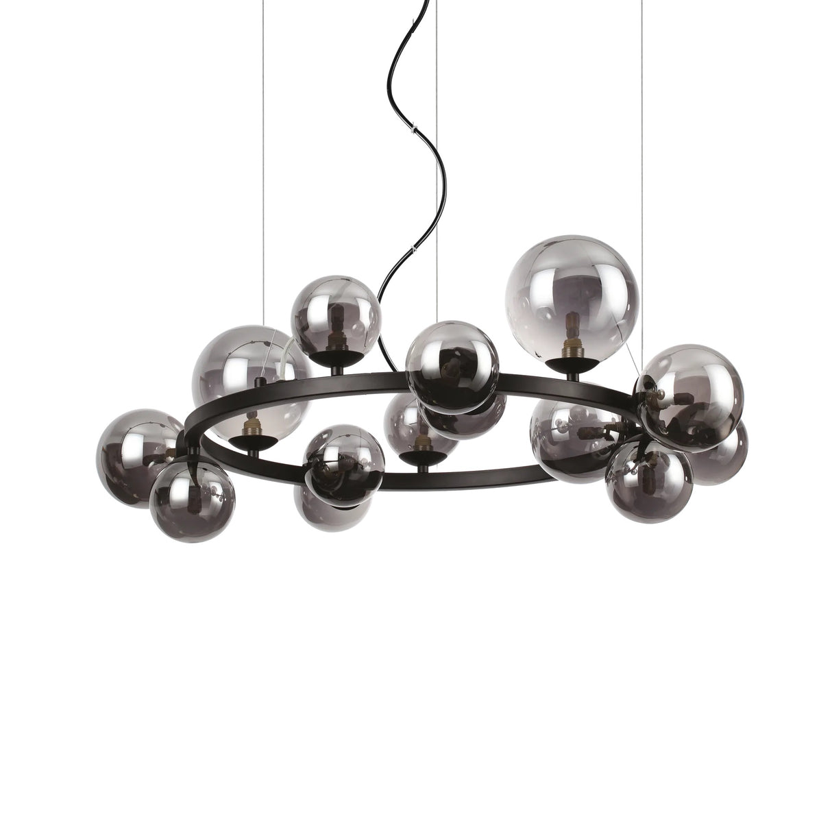 Hanging Lights Metal Glass