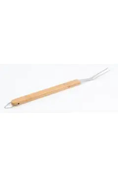 Fork 44 cm in Stainless Steel with Wooden Handle