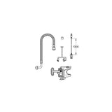 Grohe Sensia Arena Automatic & Pre‑Flush Installation Kit