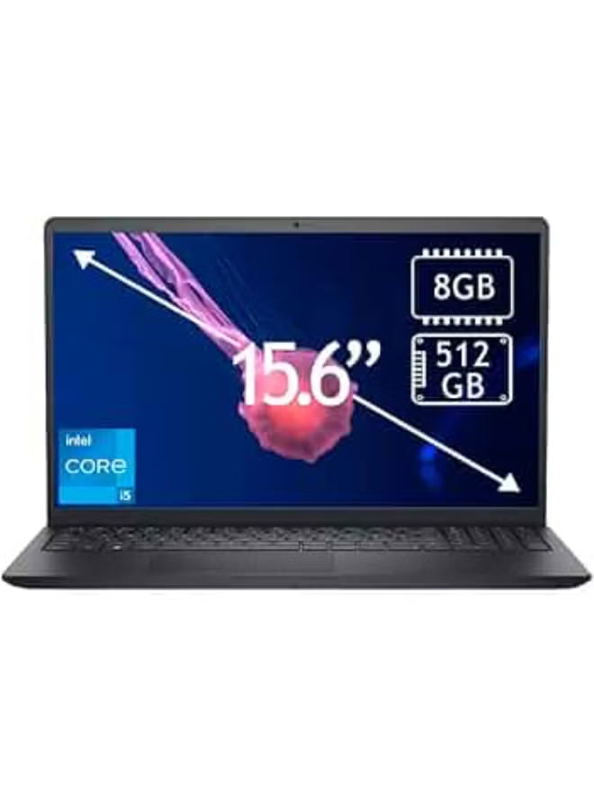 Dell 15 Laptop, 15.6" FHD, Intel Core i5-1334U Deca-Core, 8GB RAM, 512GB HDD, Windows 11 Home