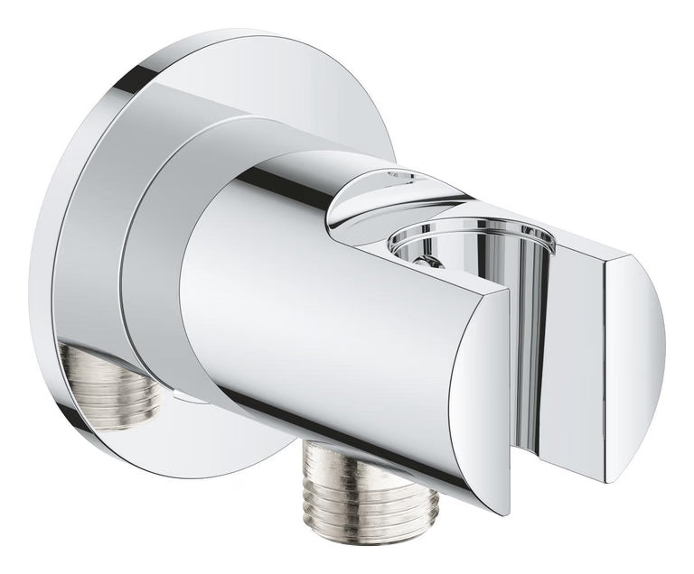 GROHE Relaxa Shower Outlet Elbow w/Holder ,Chrome