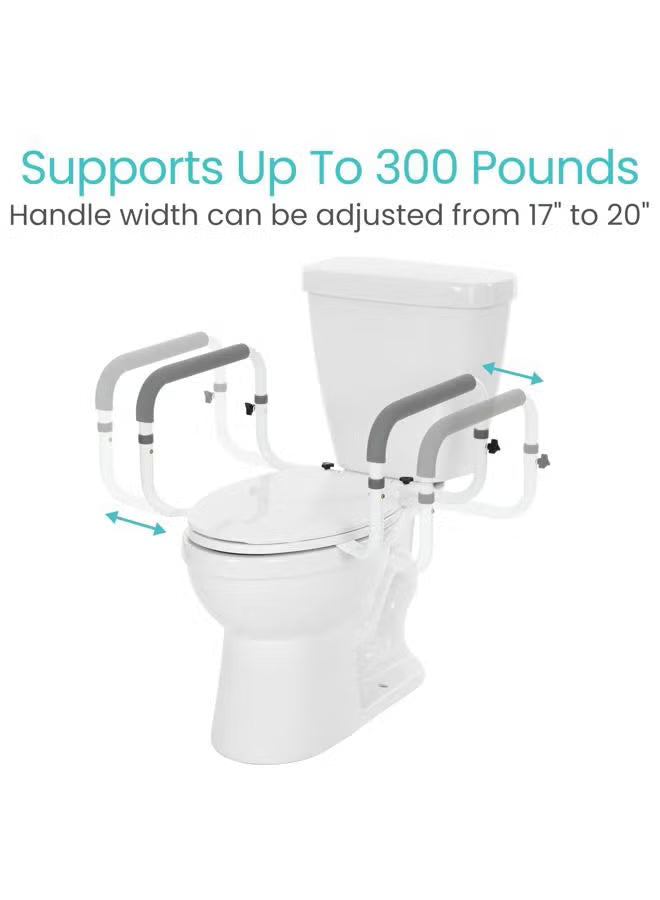 Toilet Safety Rail – Adjustable Grab Bar