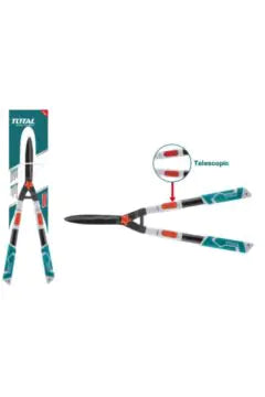 TOTAL Telescopic Hedge Shear 68–83 cm