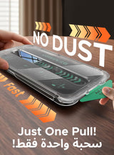 2-Pack iPhone 17 Pro Max Privacy Screen Protector With Auto Alignment Kit Anti-Spy, Privacy Protection, Anti-Fingerprint, Easy Installation, Shockproof Glass, No-Residue Adhesive, Smooth Touch -