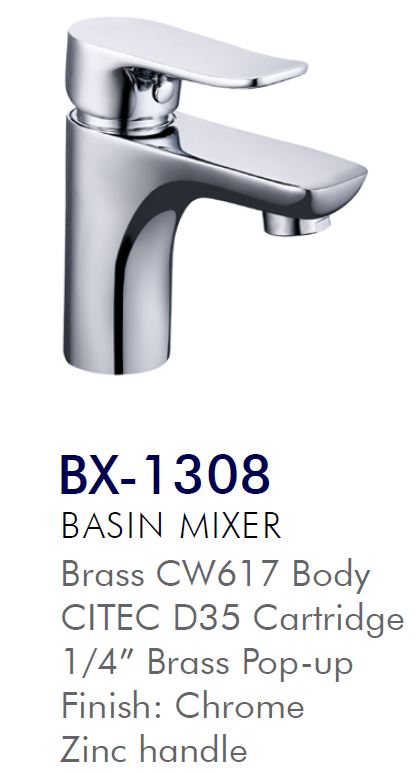 Basin Mixer Single Handle Bathroom Sink Faucet Chrome