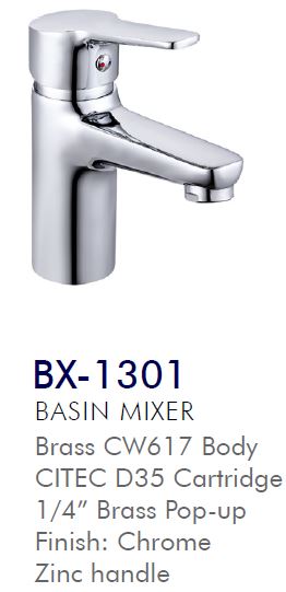 Basin Mixer Single Handle Bathroom Sink Faucet Chrome