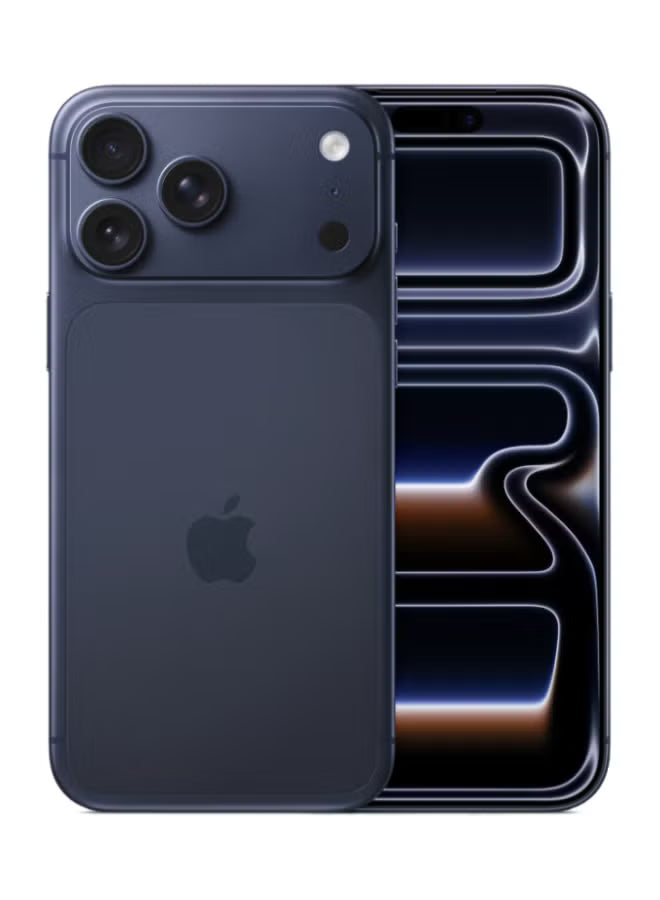 iPhone 17 Pro Max 256GB eSIM Only Deep Blue 5G With FaceTime – Middle East Version
