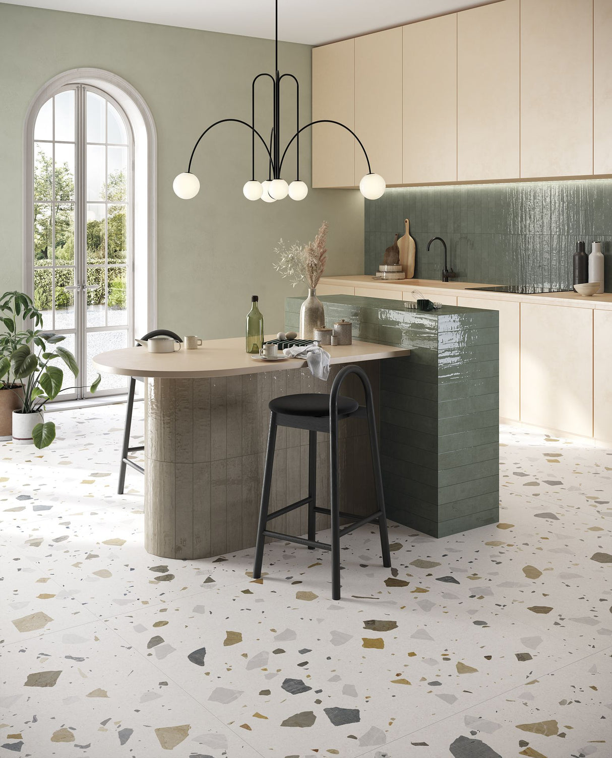 7.5×40 CF Pine Green Brick Tile