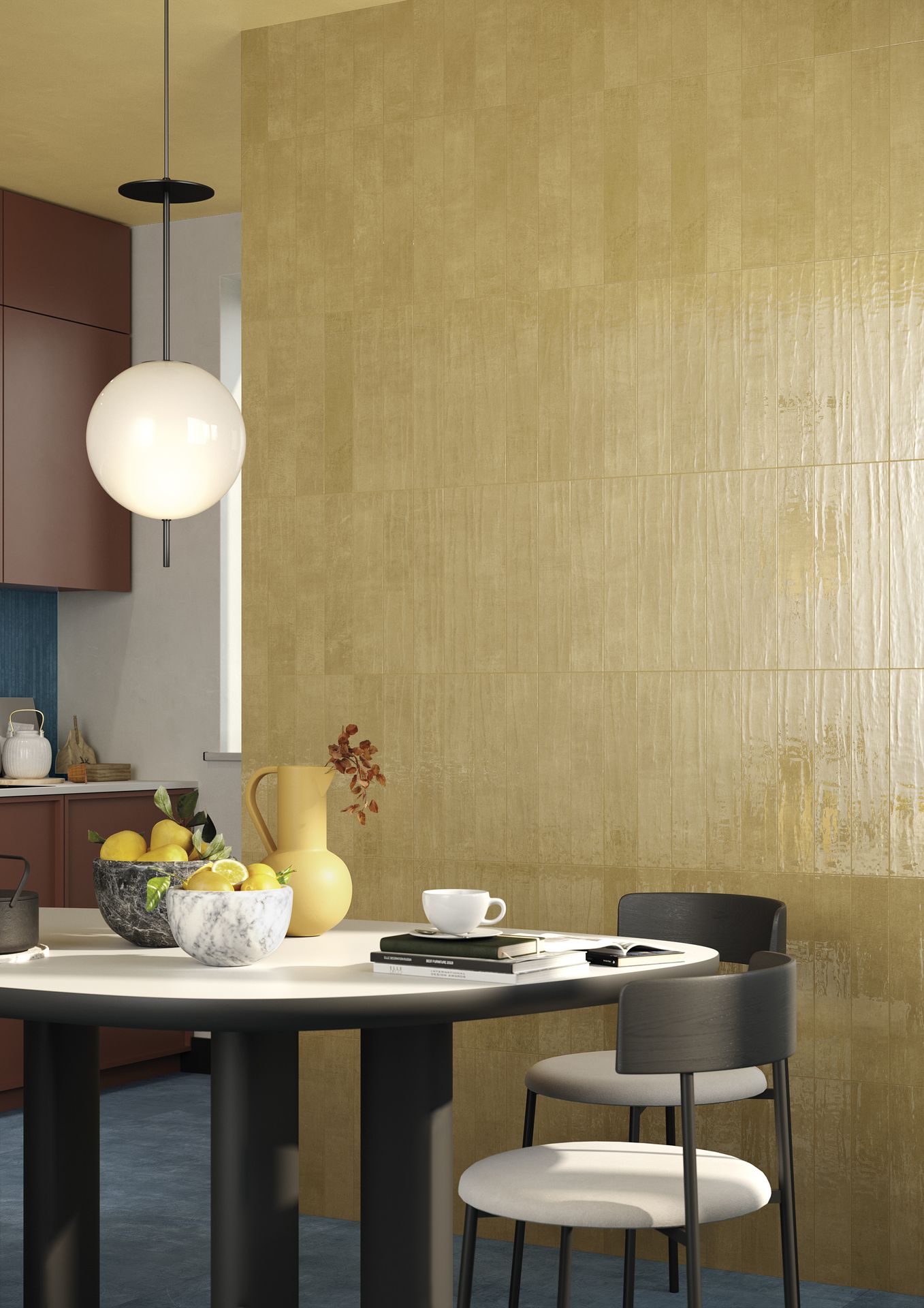 7.5×40 CF Sunflower Brick Tile