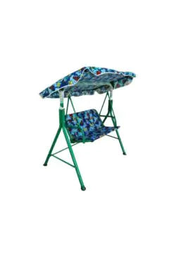 Colorful Kids Outdoor Swing Chair Dark Blue | 105x106 cm | Sturdy & Fun