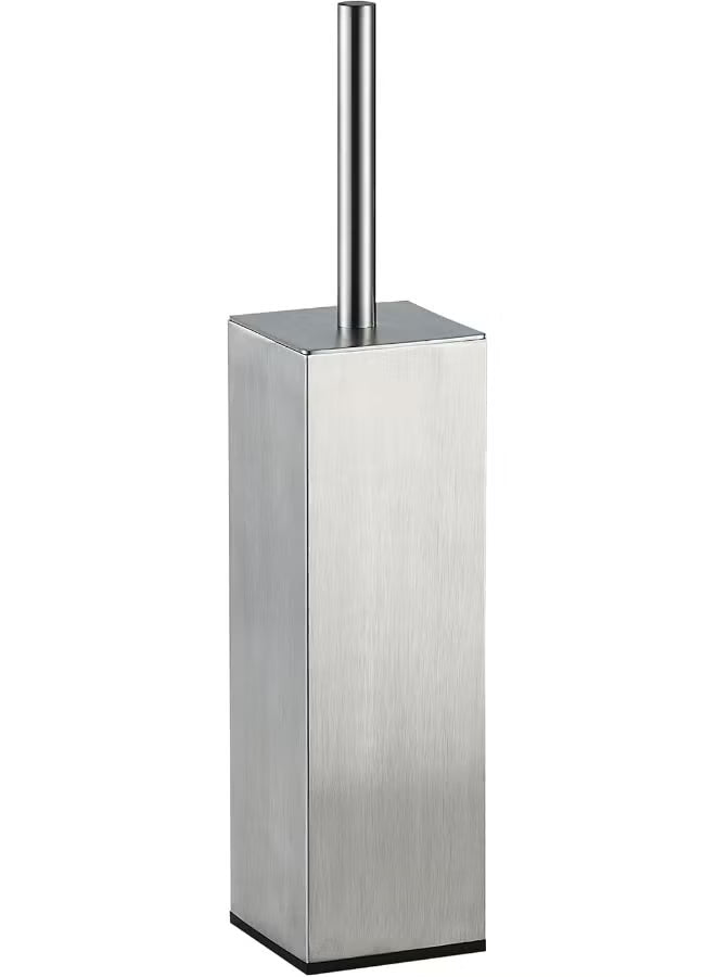 BRIMIX Stainless Steel 304 Toilet Brush with Holder Set – Square Floor Standing Toilet Cleaning Brush for Bathroom