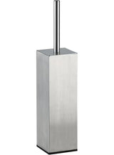 BRIMIX Stainless Steel 304 Toilet Brush with Holder Set – Square Floor Standing Toilet Cleaning Brush for Bathroom