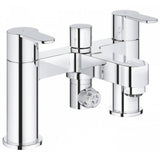 Grohe BauEdge Two-Handled Bath/Shower Mixer Tap