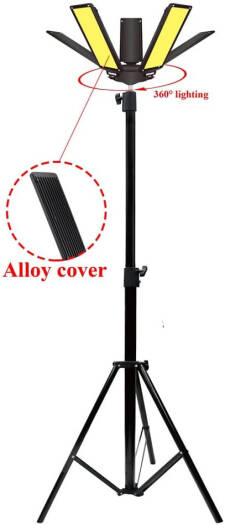 Toby’s BV-10 Multifunctional Outdoor Light – Portable Rechargeable LED Camping & Emergency Work Light