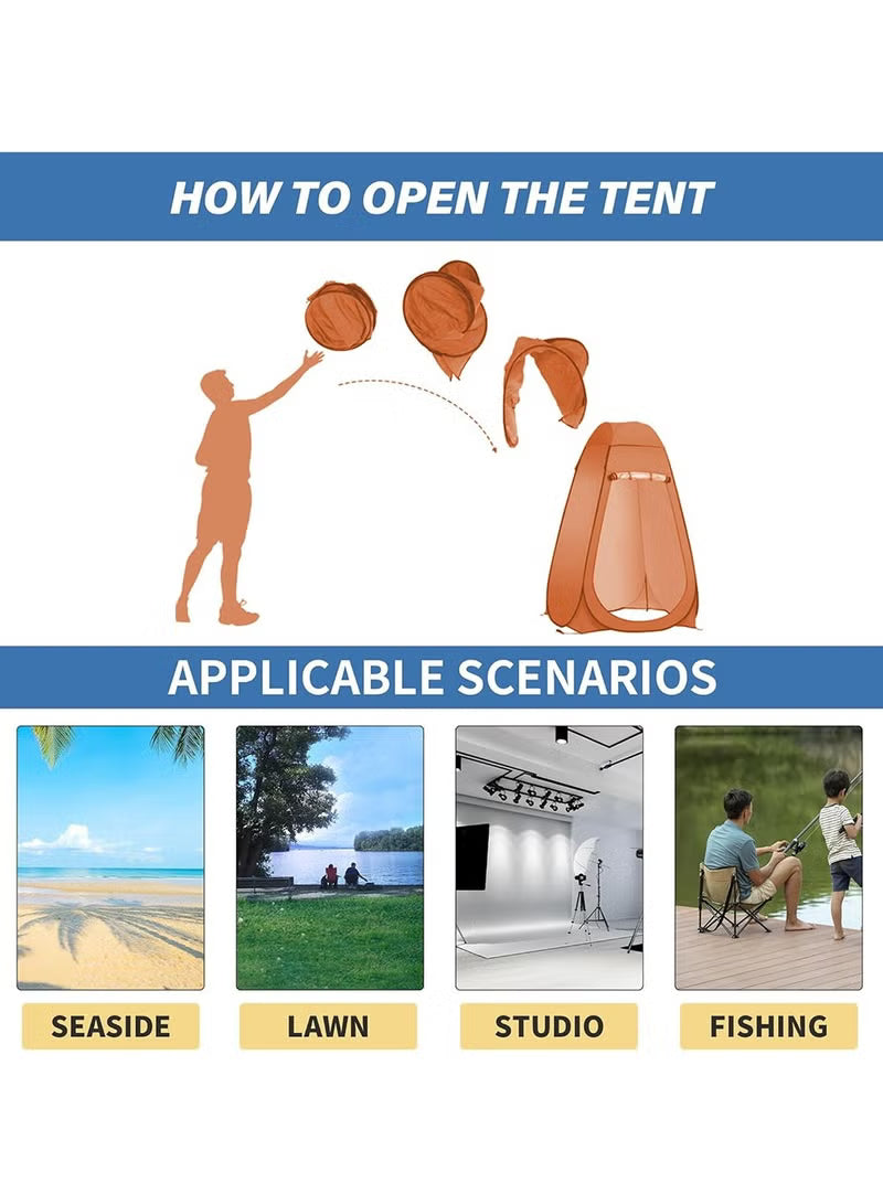 Toby’s Outdoor Camping Bath Tent Plus – Lightweight Portable Changing and Bathing Tent