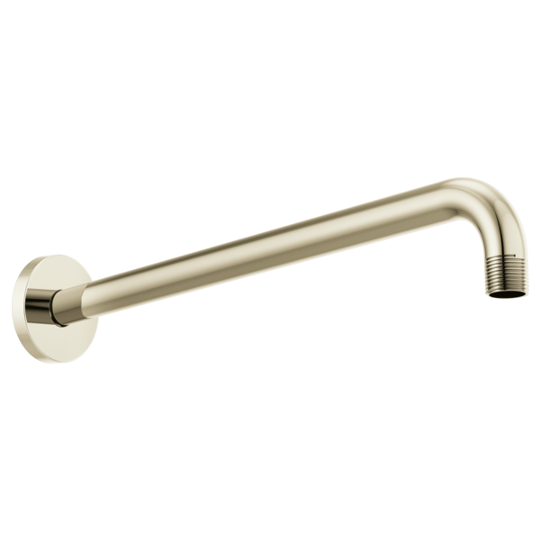 Brizo European 16" Shower Arm & Flange – Polished Nicke