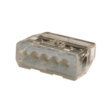 Ideal Push-in Wire Connecters, 87 Model, Grey, 5 port Qatar