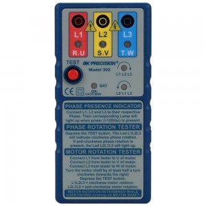 BK Precision 302 Phase & Motor Rotation Meter QATAR