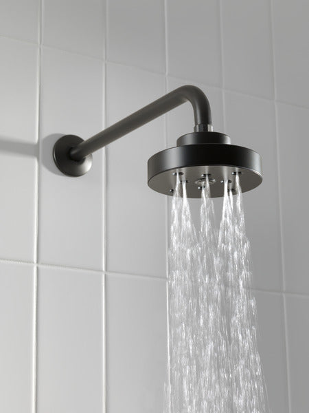 Brizo European 16" Shower Arm & Flange – Matte Blac