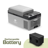 TOBY'S TR-20 20L Portable Car Fridge & Freezer with 60W Compressor, 15600mAh Battery & Smart App Control