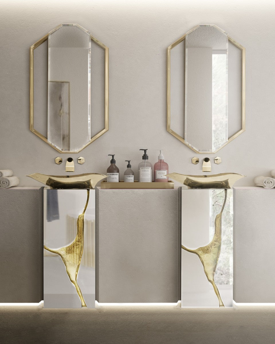 A11 Top Basin – Solid Brass 600mm