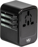 HAC-1002 HU Travel Plug Adapter – Black, 2000W