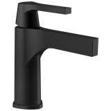 Delta Zura Single Handle Bathroom Faucet - (matt Black) 574-blmpu-dst
