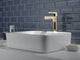 Delta Zura Single Handle Vessel Bathroom Faucet - (polished Nickel) 774-pn-dst