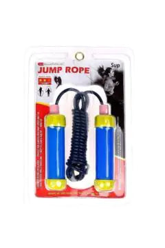 SUPREME | S.S. Plastic Handle Pvc Jump Rope 9Ft