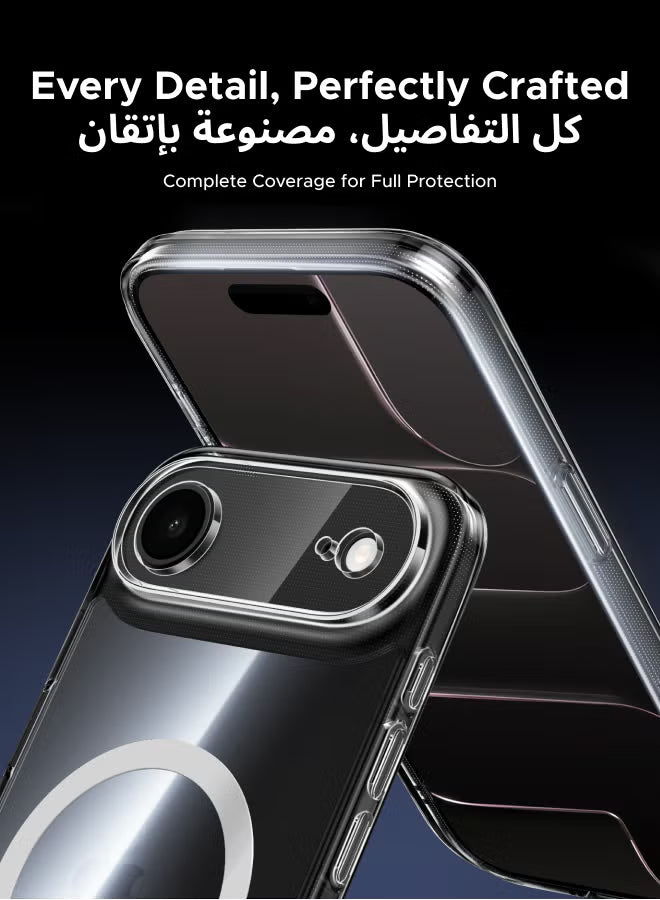 iPhone Air Case Magsafe Strong Magnet Upgraded Shutter Button Delay Yellowing iPhone Air Cover Military-Grade Protection Wear-Resistant 17 Air Case Magnetic Compatible with Magsafe Accessory