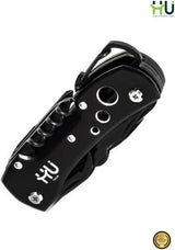 HU Multifunctional Folding Knife Multi-Tool Black | HTO-1002