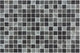 31x46 Black Rock Matte Dot Mosaic