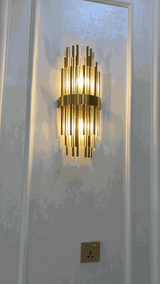 B2553W Dual E14 Wall Lamp