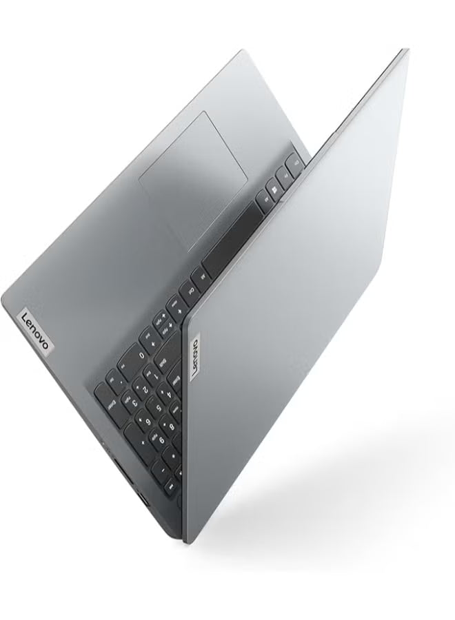 Lenovo IdeaPad 1 15.6-Inch Full HD Laptop – Intel Celeron N4500, 8GB RAM, 512GB SSD, Intel UHD Graphics, Windows 11 Pro, English/Arabic, Abyss Blue