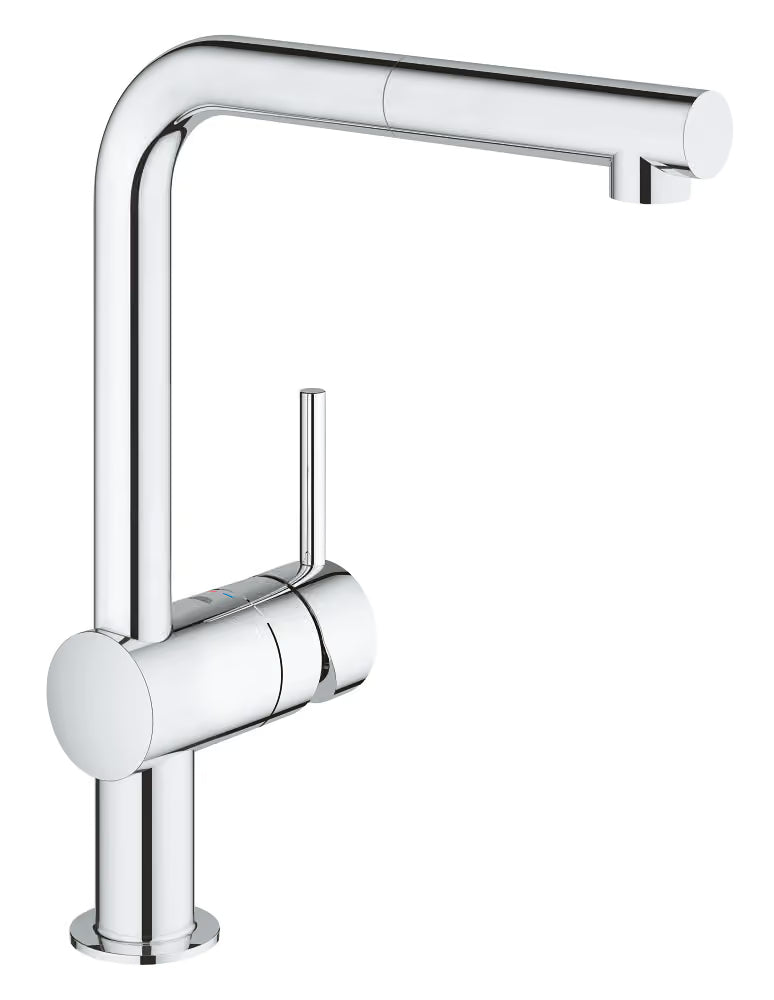 GROHE Minta 32168000 Chrome Pull-Out Kitchen Sink Mixer Tap