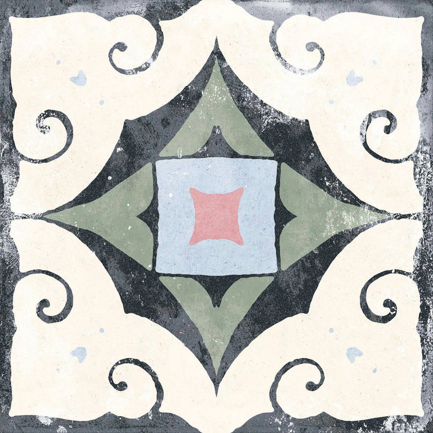 Tile Porc. Heritage Mix