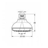 Grohe Tempesta Classic 100 1 Spray Shower Head