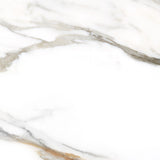 Tile Calacatta Gold White Rect Matt 595×595