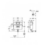 GROHE Eau2 WC Flushing Cistern 0.82 m