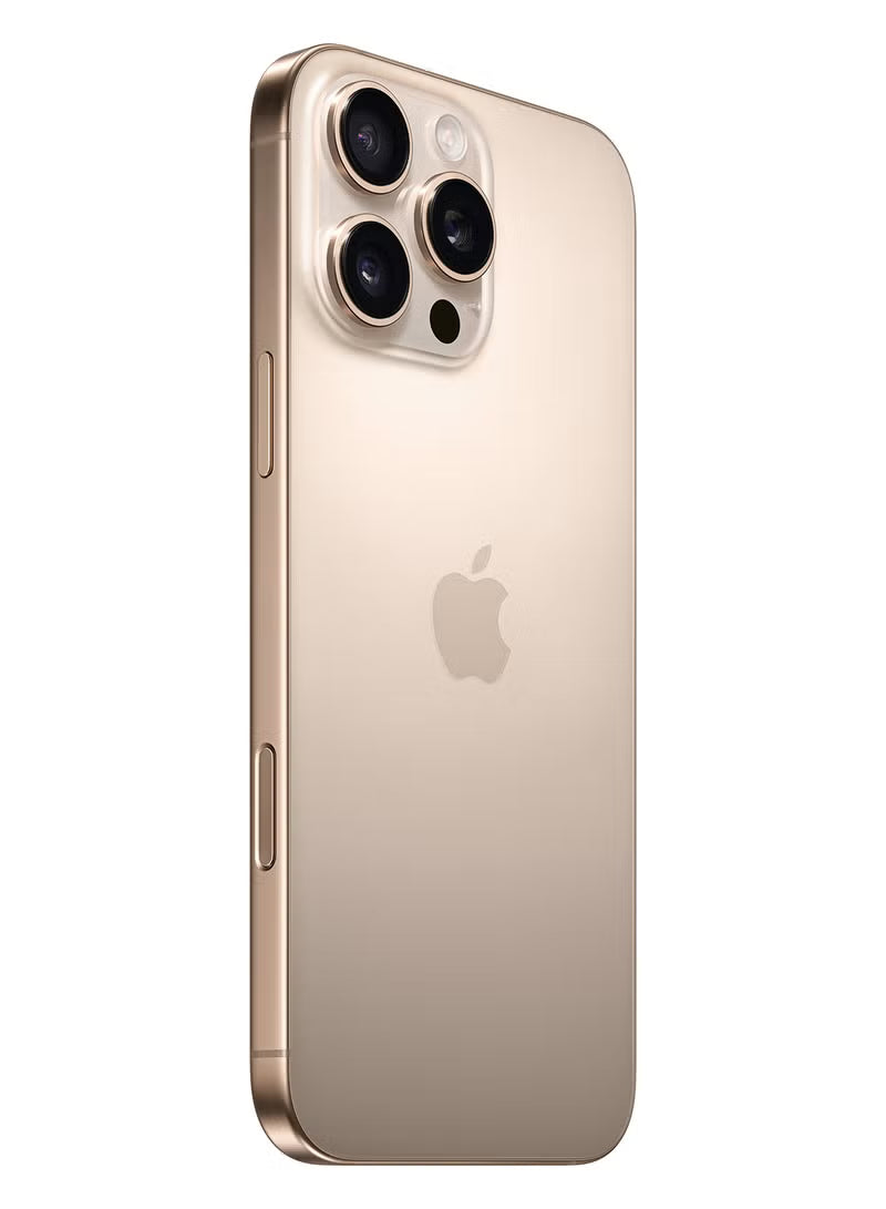 iPhone 16 Pro Max 256GB Desert Titanium 5G With FaceTime – Middle East Version