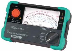Kyoritsu KEW 3431 Analogue Insulation Testers QATAR