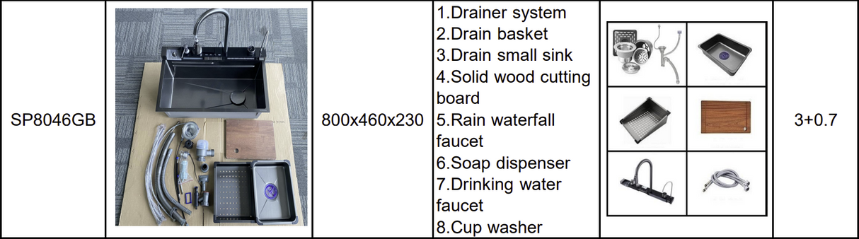 Kitchen Sink Nano Black