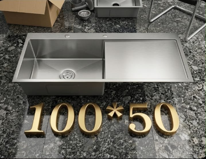 Kitchen Sink 100 × 50 cm