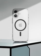 Ultra Hybrid MagFit iPhone 17 Case Cover with MagSafe (2025) - Clear Graphite