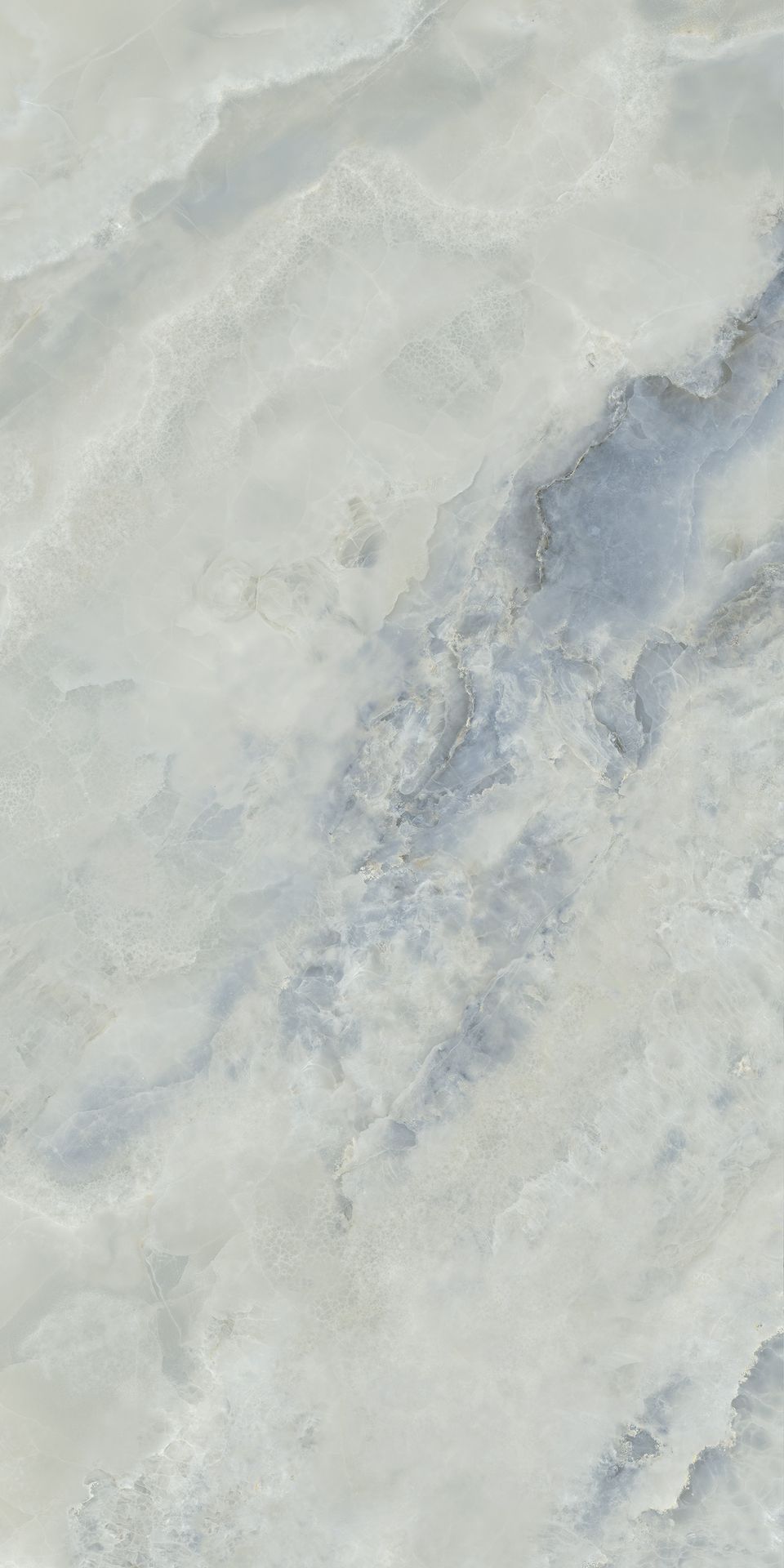 بلاط بورسلين مصقول باللون الأزرق القرمزي