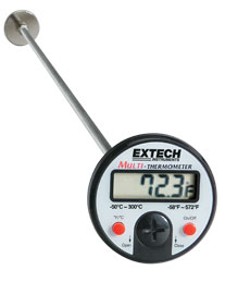 Extech 392052 Flat Surface Stem Dial Thermometer QATAR