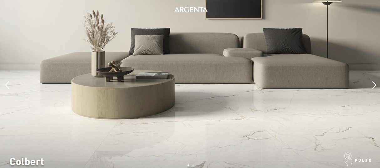 Tile-ARG Colbert White Polished Pul